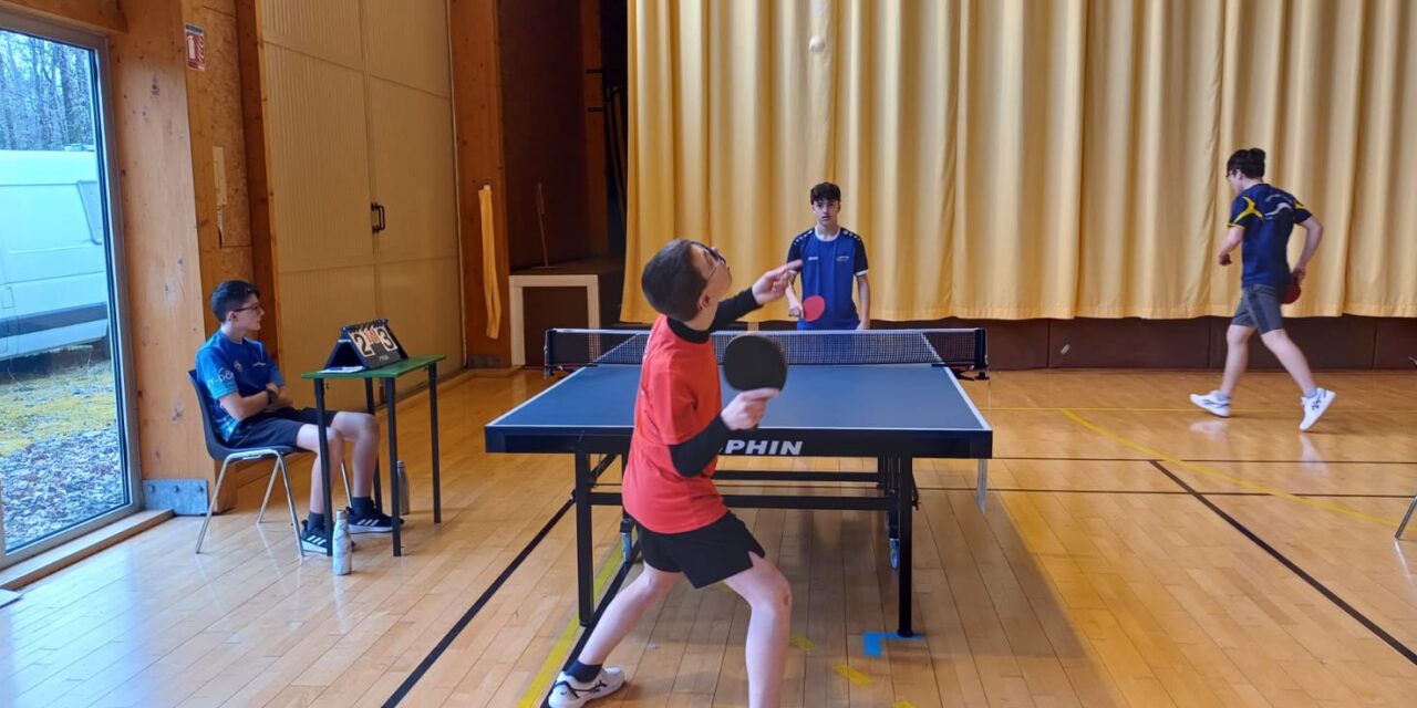 Championnat départemental par équipes jeunes – journée 3