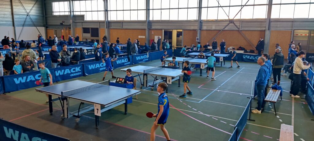 Premier tour du circuit poussins-benjamins à Gerzat