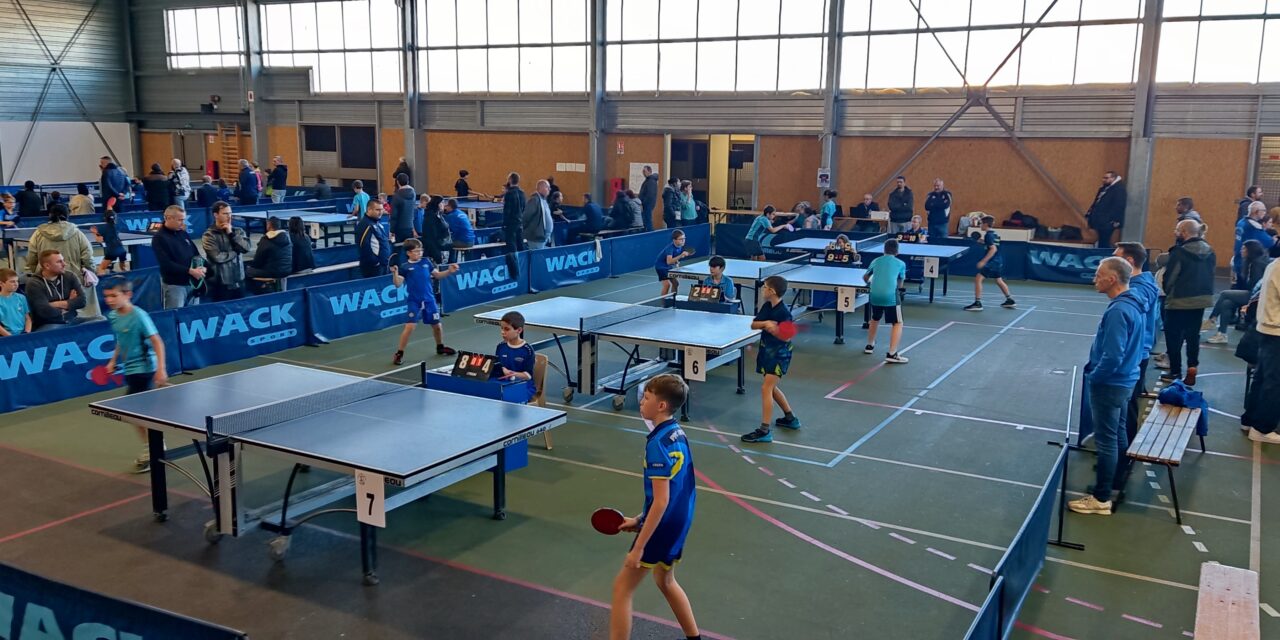 Premier tour du circuit poussins-benjamins à Gerzat