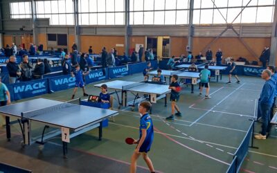 Premier tour du circuit poussins-benjamins à Gerzat