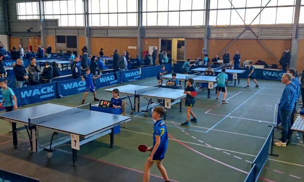 Premier tour du circuit poussins-benjamins à Gerzat