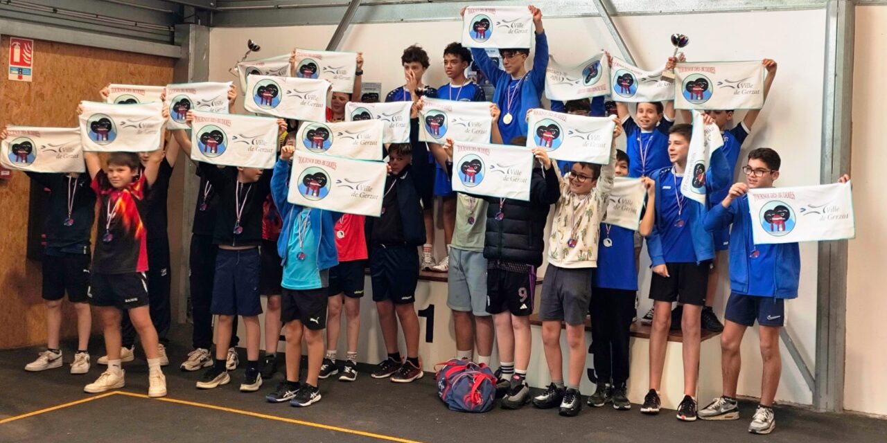 Première édition du tournoi « Les buddies » à  Gerzat