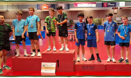 Classement final du championnat par équipes jeunes